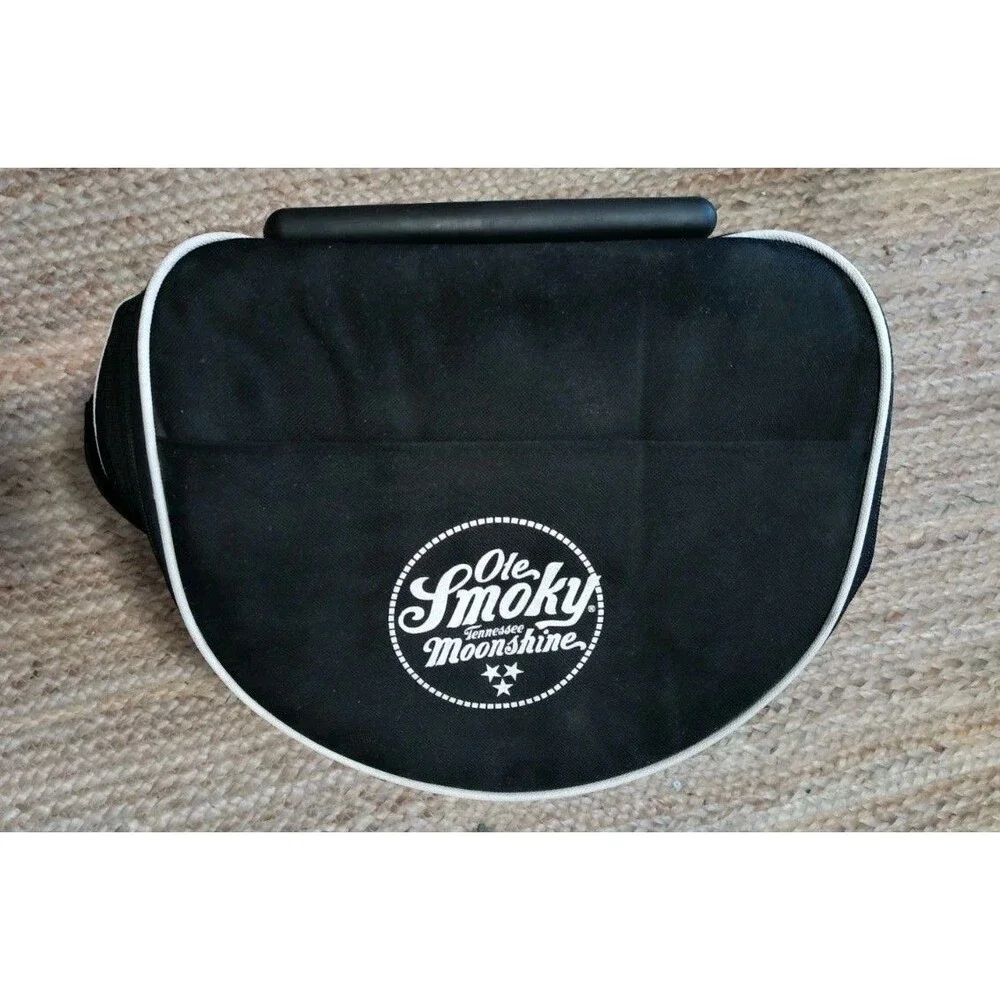 Ole Smokey Tennessee Moonshine Cooler on Wheels with Long Collapsable Handle Bag
